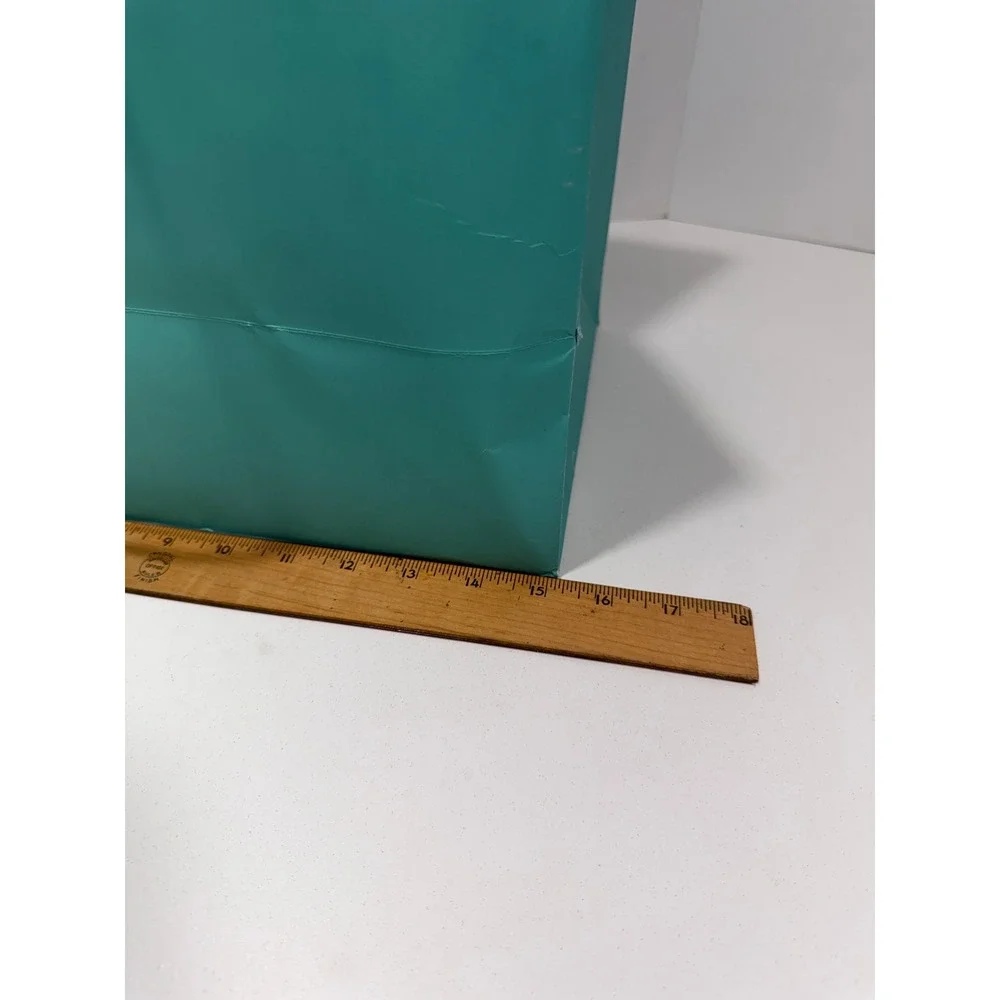 Tiffany & Co Blue Gift Box‎ and Shopping Bag Set Large Square Cube Packaging